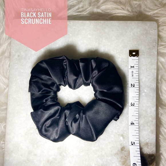 SATIN SCRUNCHIES - Picture 2 of 4